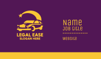 Night Drive Car Business Card