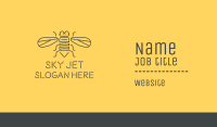 Honeybee Bee Business Card