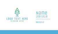 Green Tree Business Card example 3