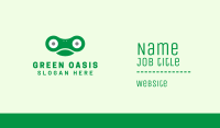 Green Chain Frog Business Card Image Preview
