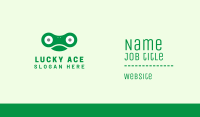 Green Chain Frog Business Card Image Preview