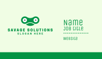 Green Chain Frog Business Card Image Preview