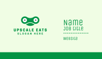 Green Chain Frog Business Card Image Preview