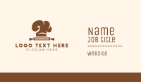 Brown Bakery Store Business Card