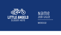 Simple Fast Bicycle Bike Business Card
