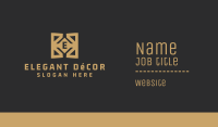 Elegant Lettermark Business Card Image Preview