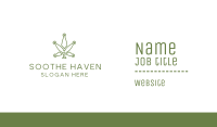 Cannabis Weed Tech Business Card Image Preview