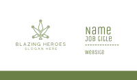 Cannabis Weed Tech Business Card Image Preview