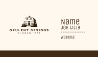 Vintage House Estate Business Card Image Preview