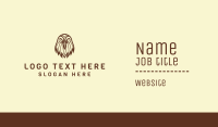 Brown Wild Eagle Business Card