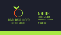 Citrus Fruit Business Card