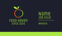 Citrus Fruit Business Card Image Preview