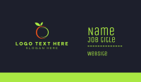 Citrus Fruit Business Card