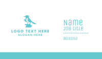 Blue Book Business Card example 2