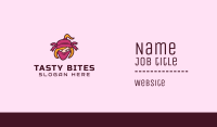 Esports Assassin Ninja Girl Business Card