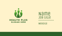 Green People Plant  Business Card Image Preview