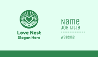 Love Heart Garden Business Card Image Preview