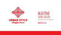 Red Bridge Structure Business Card