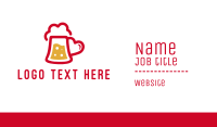 Lager Business Card example 3