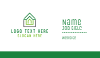 Green House Business Card example 2