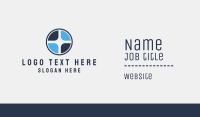 Blue Drone Business Card example 1