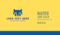 Racoon Gamer Business Card Design