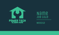 Wrench House Repair Business Card