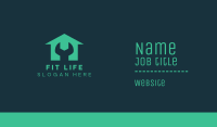 Wrench House Repair Business Card Image Preview