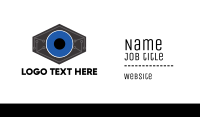 Blue Eye Business Card example 1