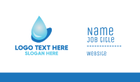 Water Drop Business Card