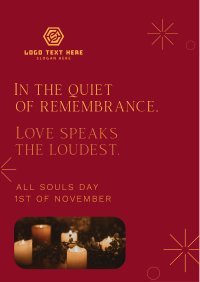 Love Speaks The Loudest Flyer Design