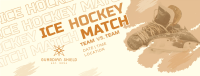 Ice Hockey Versus Match Facebook Cover Image Preview