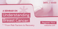 Breast Cancer Seminar Twitter Post