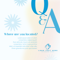 Chic Q & A Instagram Post Design