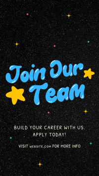 Y2K Job Hiring Instagram Story