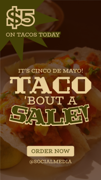 Cinco De Mayo Taco Instagram Reel Image Preview