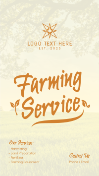 Farming Services Instagram Story