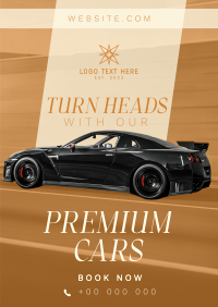 Premium Car Rental Flyer