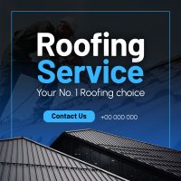 Roofing Service Instagram Post
