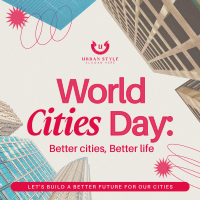 Modern World Cities Day Instagram Post Image Preview