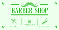 Classic Barber Shop Opening Facebook Ad