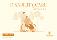 Support the Disabled Postcard Image Preview