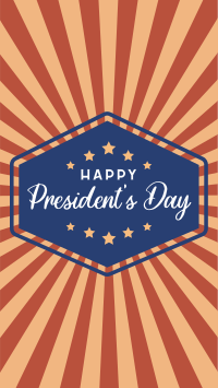 Happy Presidents Day Facebook Story