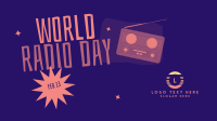 Happy World  Radio Day Facebook Event Cover