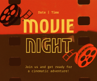 Movie Film Night Facebook Post