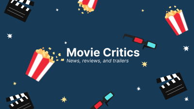 Movie Critics YouTube Banner Image Preview