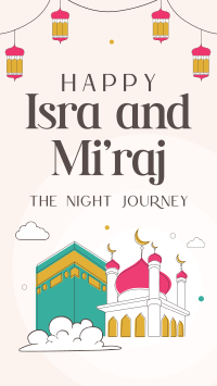 Isra and Mi'raj Night Journey Video