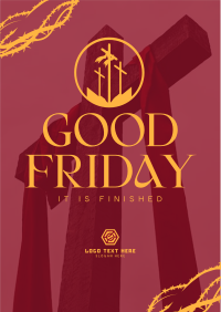 Simple Good Friday Flyer