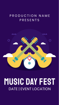 Music Day Fest Instagram Story