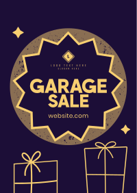 Garage Sale Ad Poster